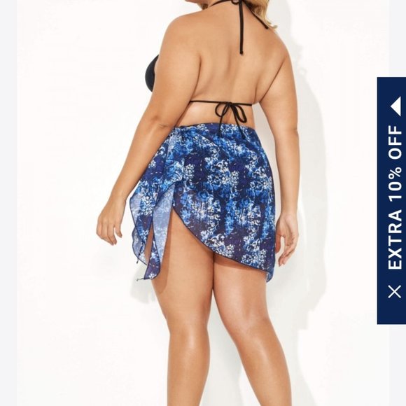 Chiffon swimsuit cover up - Picture 2 of 6